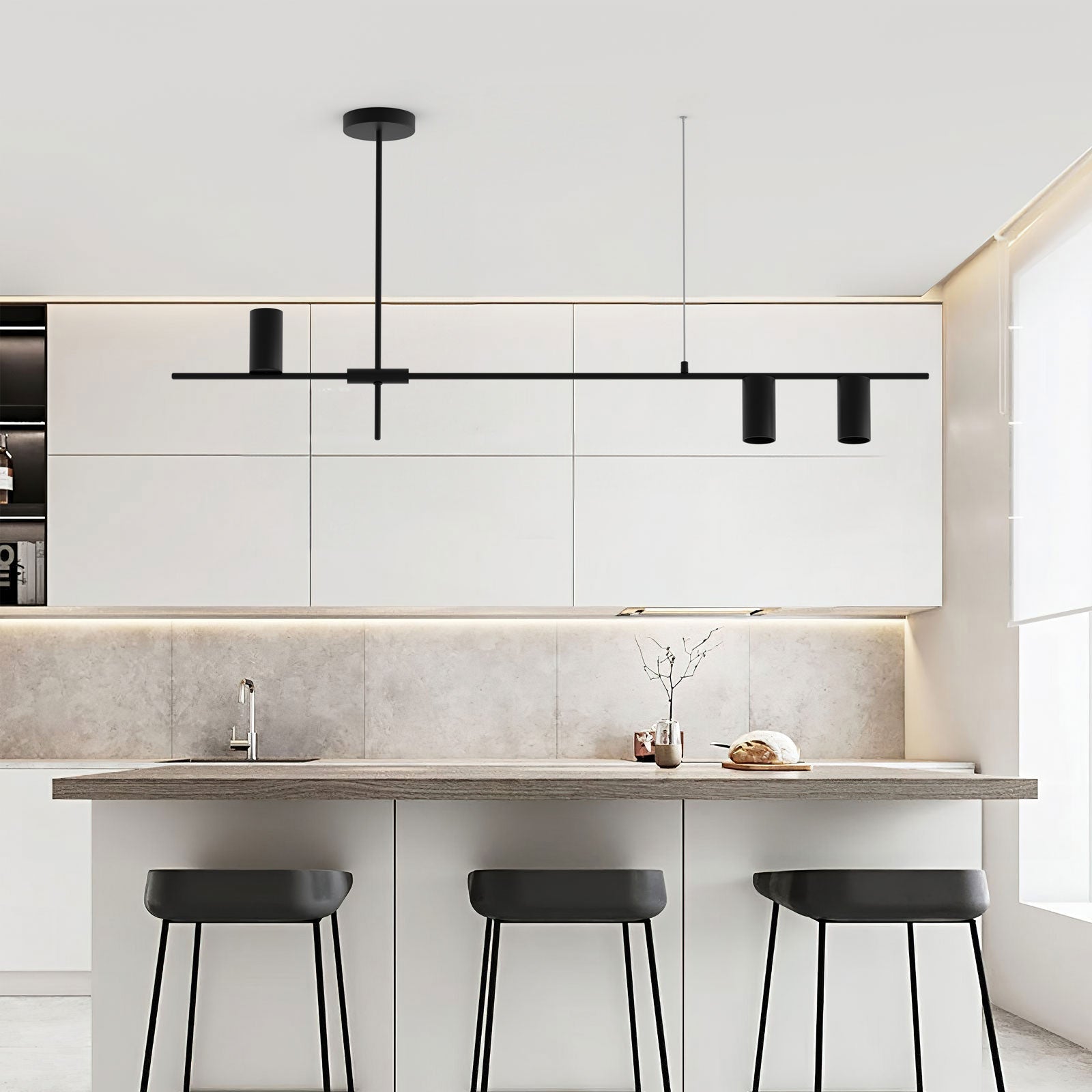 Pendant Light Black Minimalist - SYLVAX | Elegant Lighting