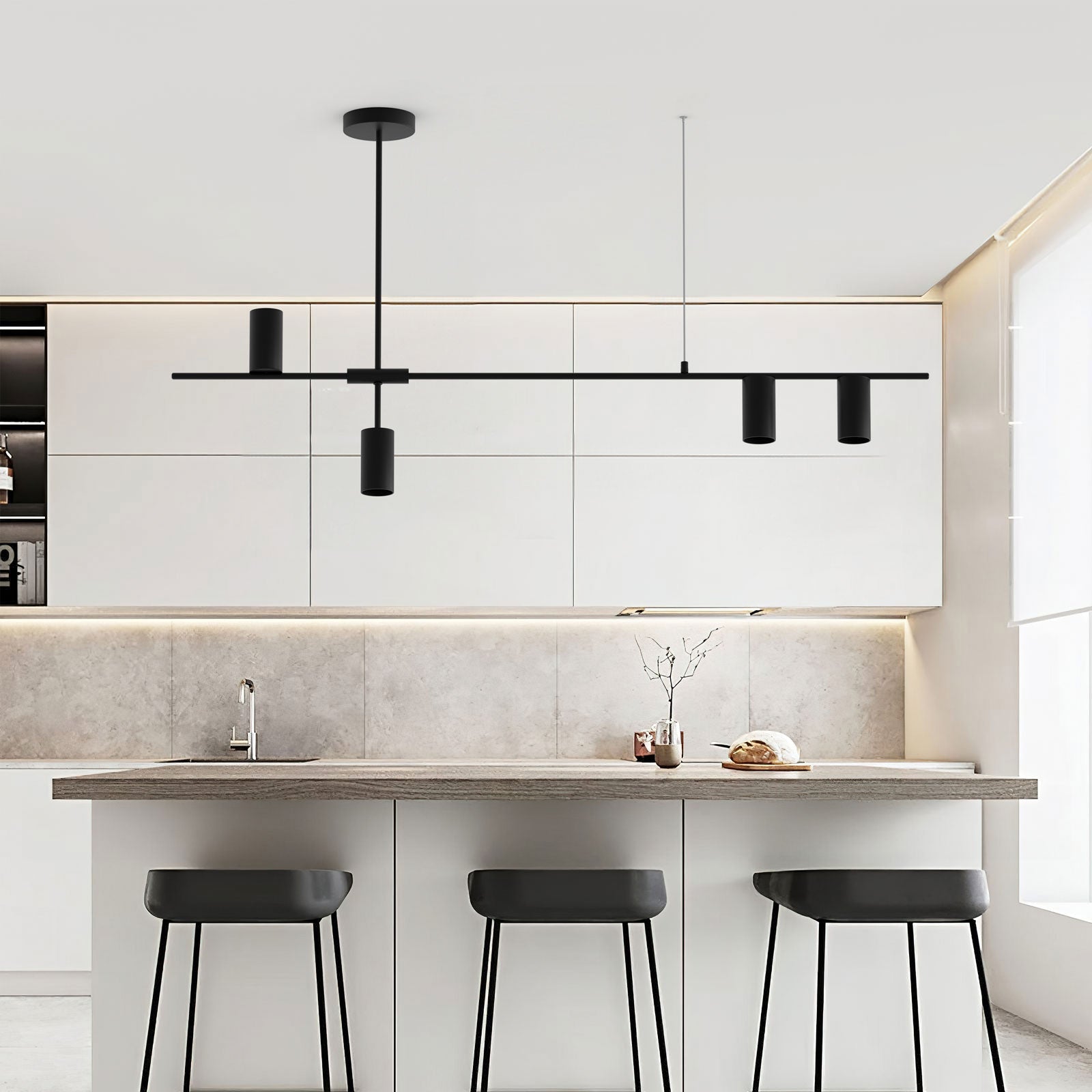 Pendant Light Black Minimalist - SYLVAX | Elegant Lighting