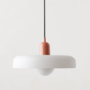 Pendant Light Green Glass Red - MODUSX | Bauhaus Style