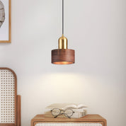 Pendant Light Walnut Brass - RIXONX | Tranquility
