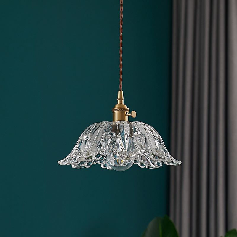 Pendant Light Glass Copper - TALOSX | Elegant