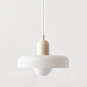Pendant Light Green Glass Red - MODUSX | Bauhaus Style