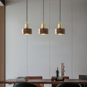 Pendant Light Walnut Brass - RIXONX | Tranquility