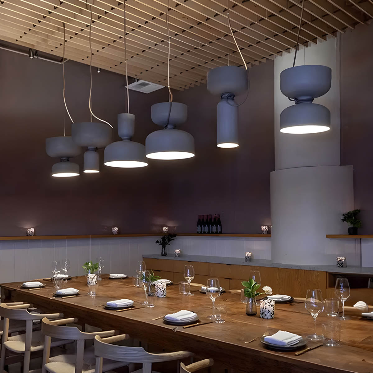 Pendant Light Geometric Iron - Orlee | Sophisticated Ambiance