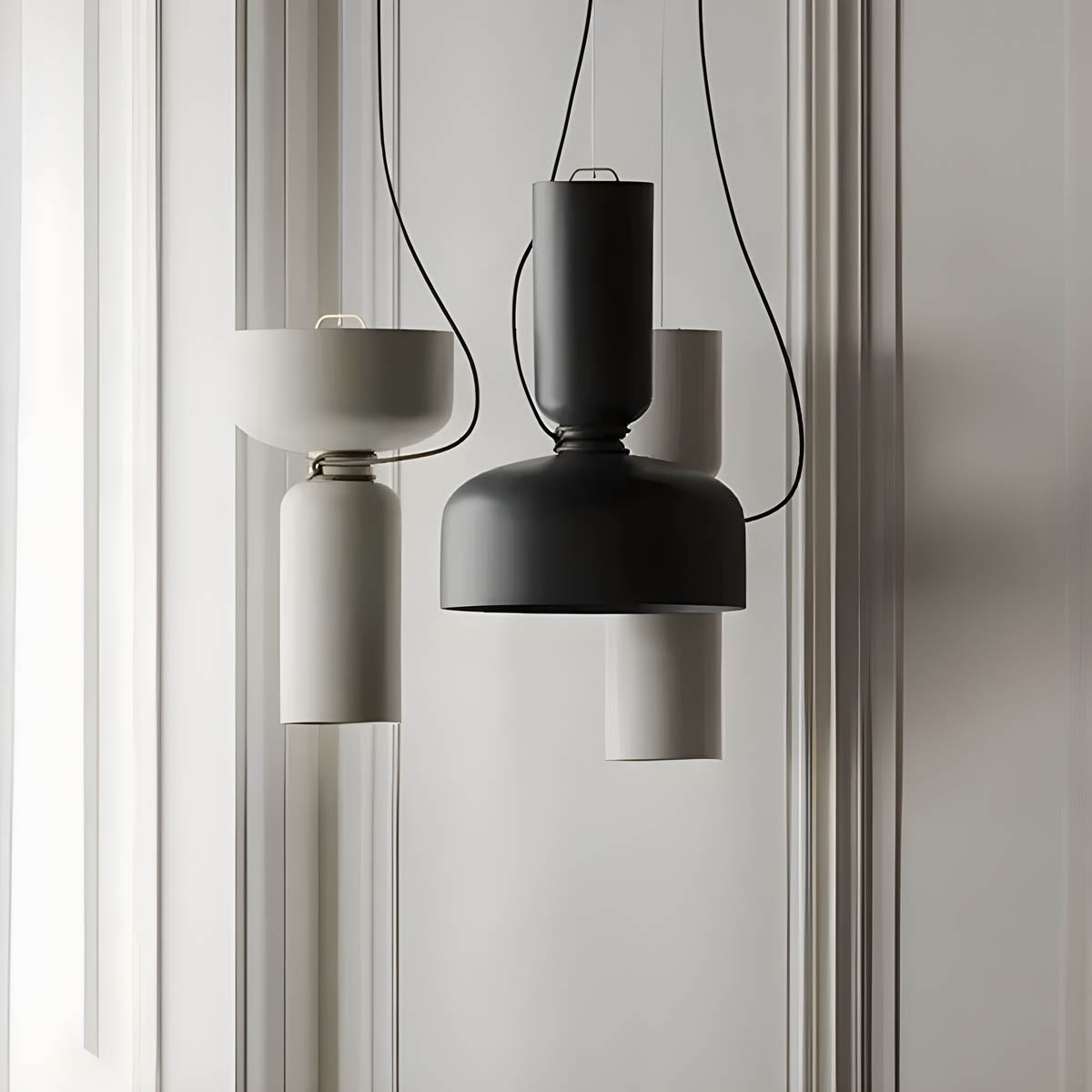 Pendant Light Geometric Iron - Orlee | Sophisticated Ambiance