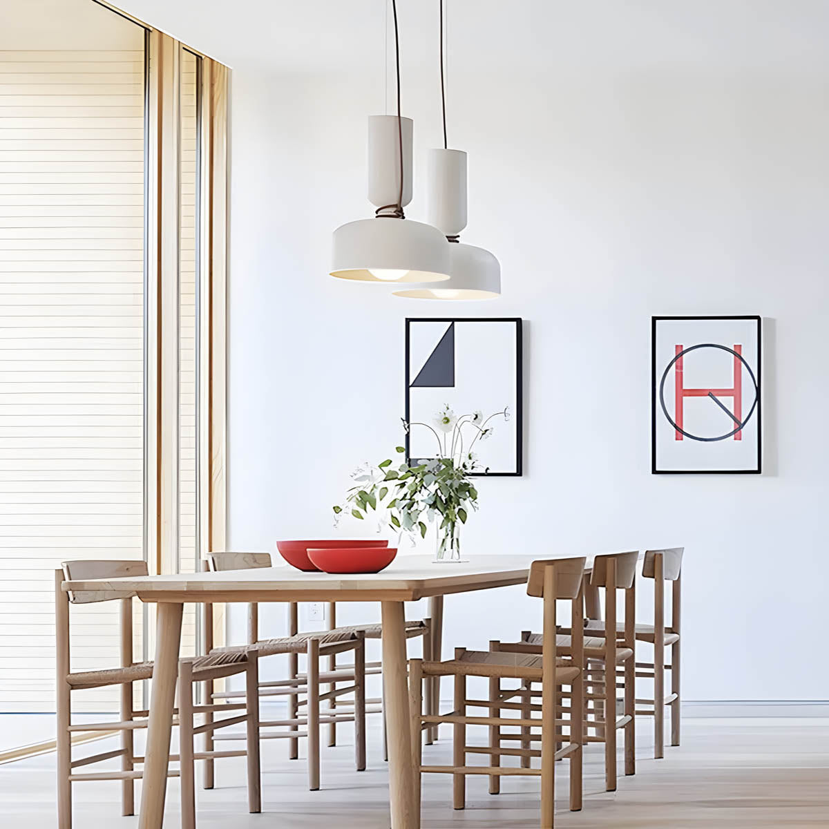 Pendant Light Geometric Iron - Orlee | Sophisticated Ambiance