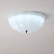 Ceiling Light Opal Glass LED - COBALT | Warm Light