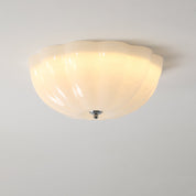 Ceiling Light Opal Glass LED - COBALT | Warm Light