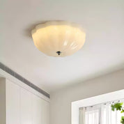 Ceiling Light Opal Glass LED - COBALT | Warm Light