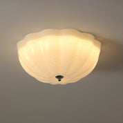 Ceiling Light Opal Glass LED - COBALT | Warm Light