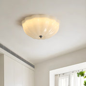 Ceiling Light Opal Glass LED - COBALT | Warm Light