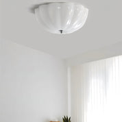Ceiling Light Opal Glass LED - COBALT | Warm Light