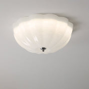 Ceiling Light Opal Glass LED - COBALT | Warm Light