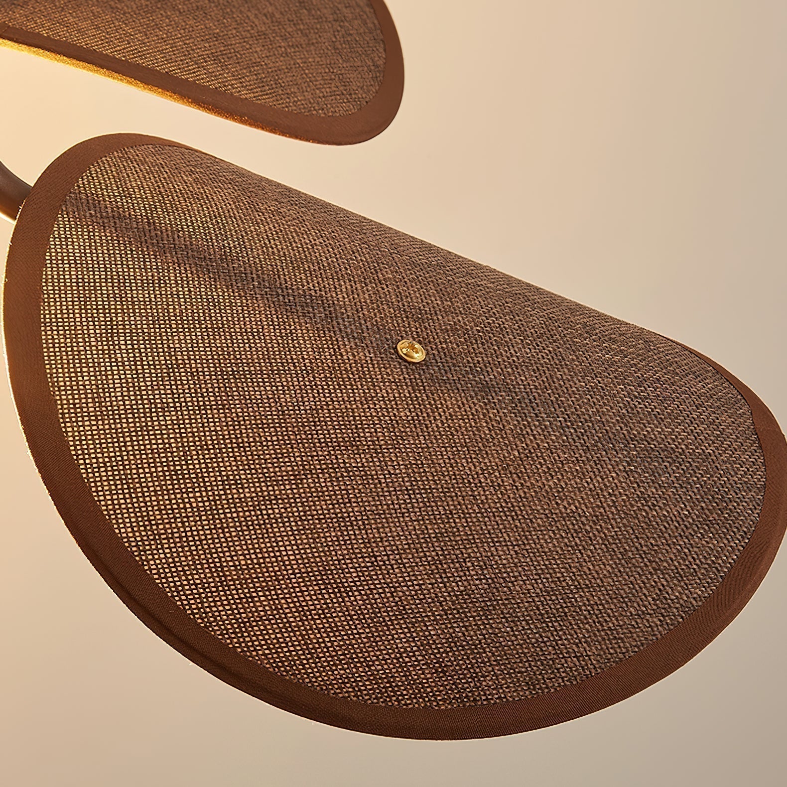 Wall Light Linen Wood - ANTRIA | Natural Elegance