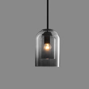 Pendant Light Smoke Grey Glass - VOLTEC | Luxury Ambiance