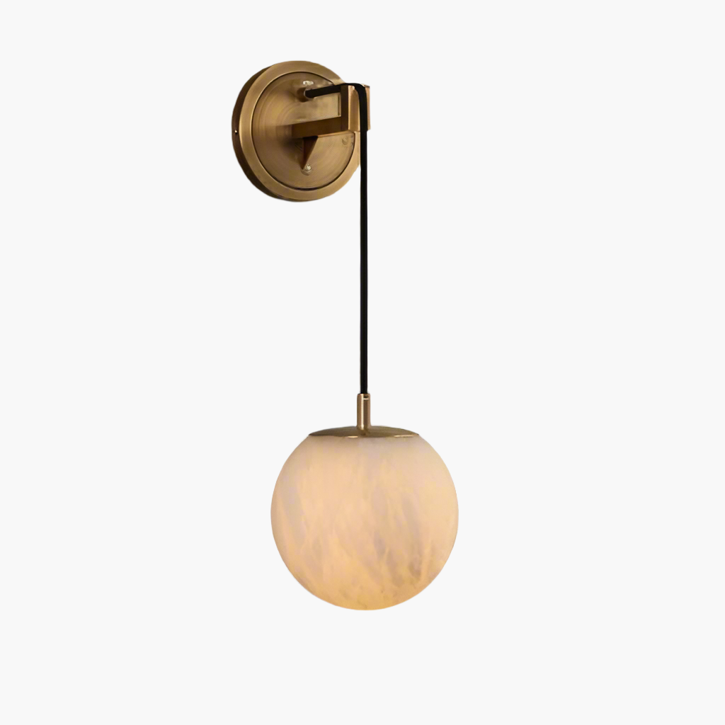 Wall Light Brass Black - EURYPA | Ambient Lighting