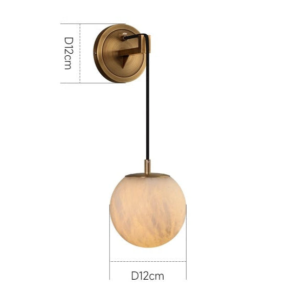 Wall Light Brass Black - EURYPA | Ambient Lighting