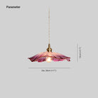 Carins Modern Flower Glass Hanging Pendant Light Dining Room