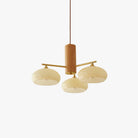 Valentina Modern Metal Glass Elliptical Pendant Light Shades Living Dining Room