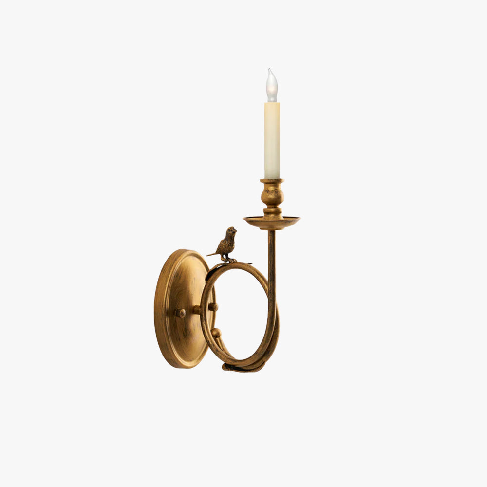 Alessio Vintage Palace Candle Wall Light Fixture Bedroom Hallway