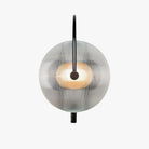 Elif Modern Black Gold Metal Glass Wall Lamp Dining Room Bedroom