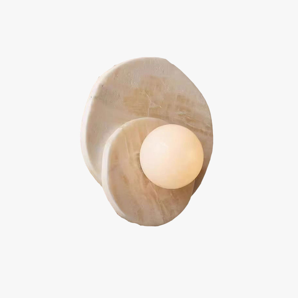 Meza Français LED Roche Verre Intérieur Applique Murale Salon