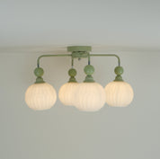 Ceiling Light Pumpkin Matcha - CARBON | Luxury Style