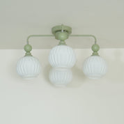 Ceiling Light Pumpkin Matcha - CARBON | Luxury Style