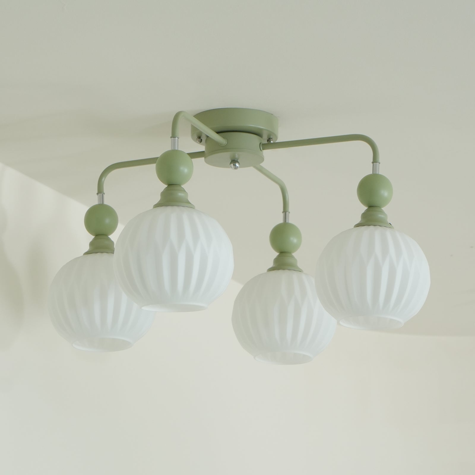Ceiling Light Pumpkin Matcha - CARBON | Luxury Style