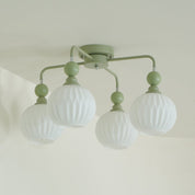 Ceiling Light Pumpkin Matcha - CARBON | Luxury Style