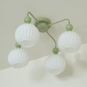 Ceiling Light Pumpkin Matcha - CARBON | Luxury Style
