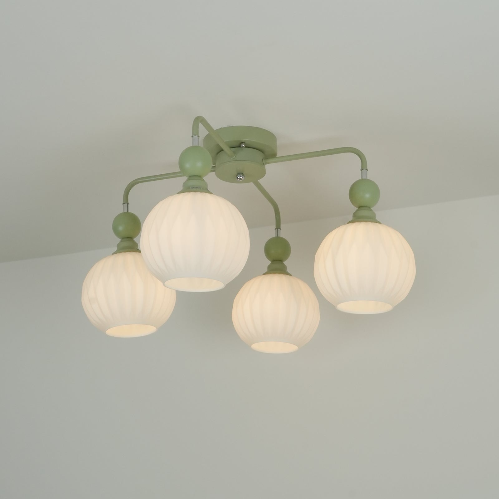 Ceiling Light Pumpkin Matcha - CARBON | Luxury Style