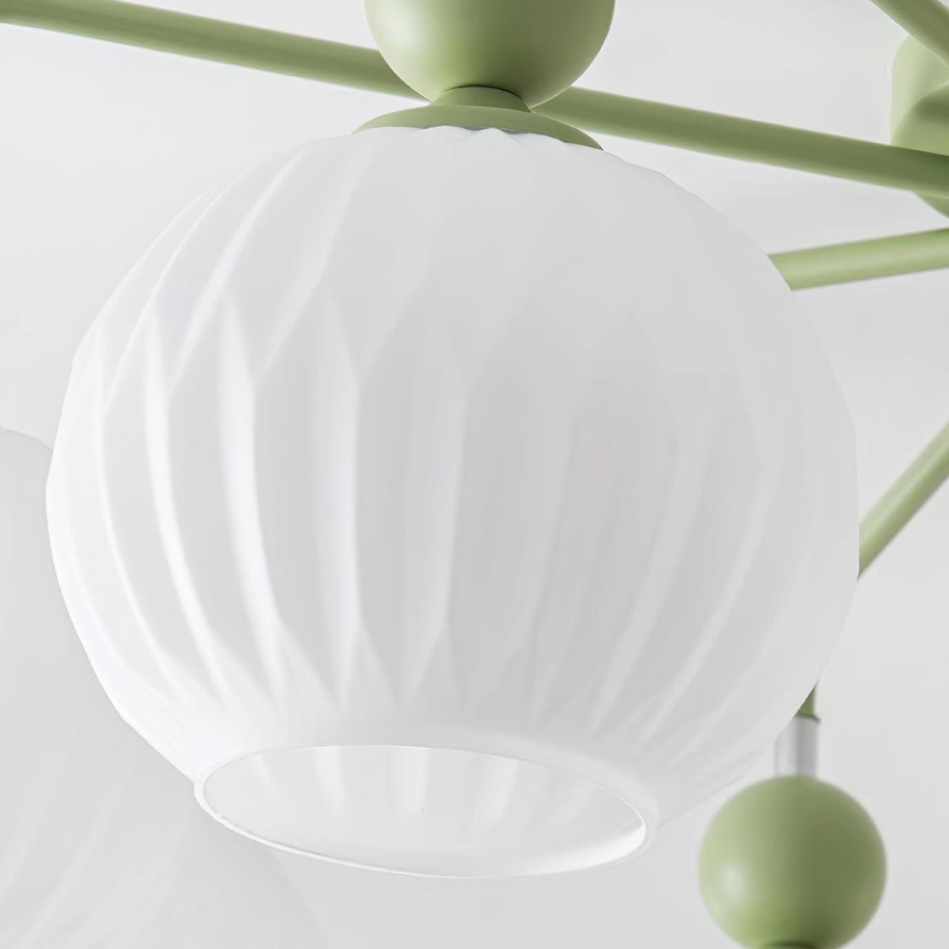 Ceiling Light Pumpkin Matcha - CARBON | Luxury Style
