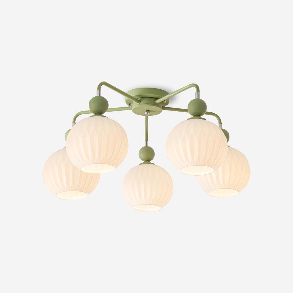 Ceiling Light Pumpkin Matcha - CARBON | Luxury Style