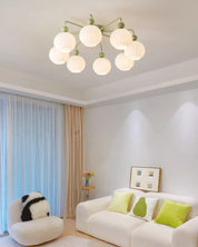 Ceiling Light Pumpkin Matcha - CARBON | Luxury Style