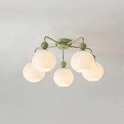 Ceiling Light Pumpkin Matcha - CARBON | Luxury Style