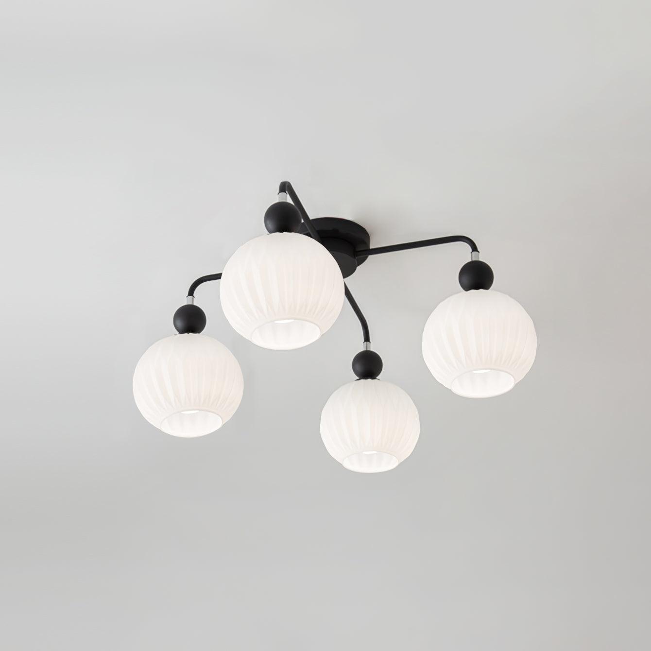 Ceiling Light Pumpkin Matcha - CARBON | Luxury Style