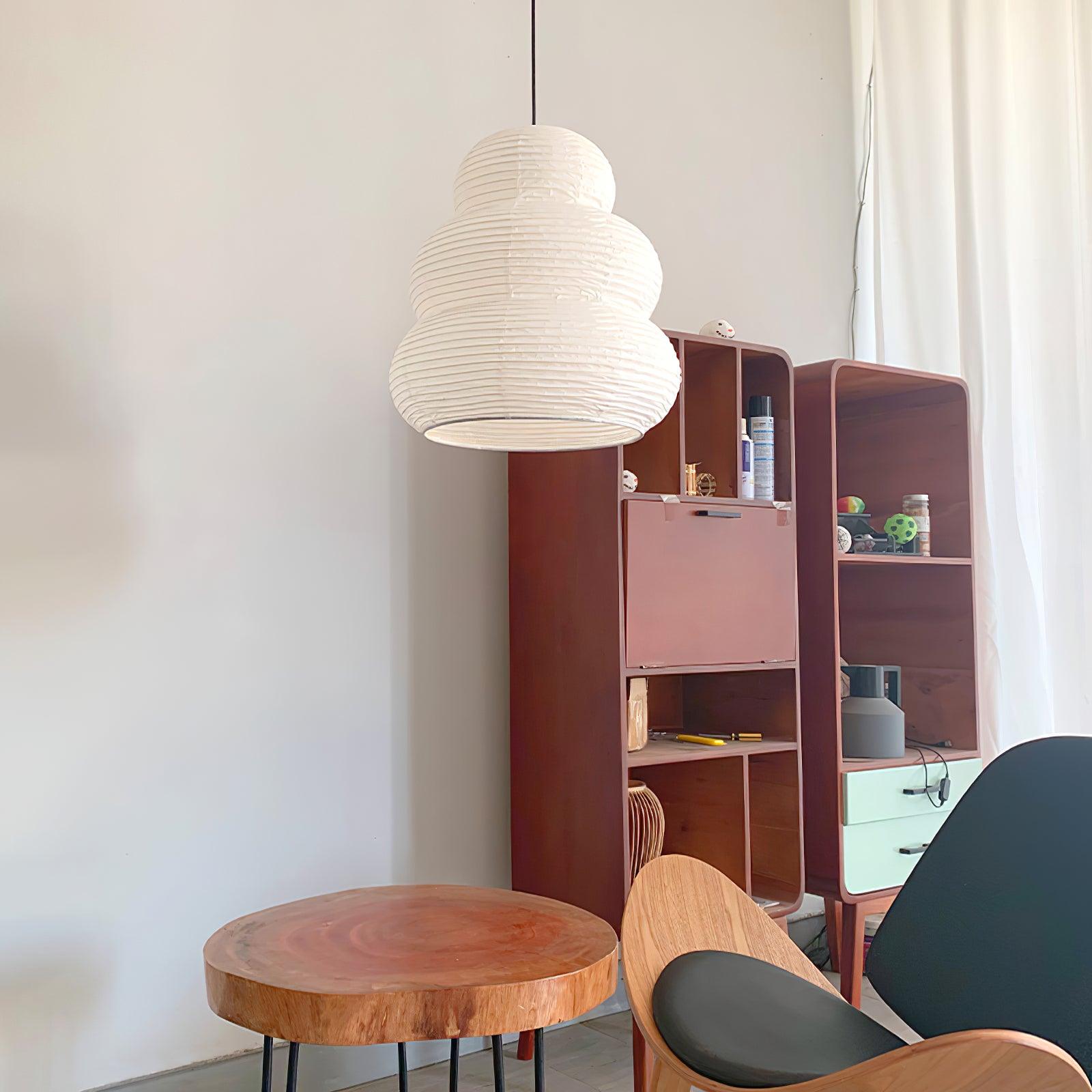 Pendant Light Rice Paper - SPHERX | Natural Elegance