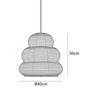 Pendant Light Rice Paper - SPHERX | Natural Elegance