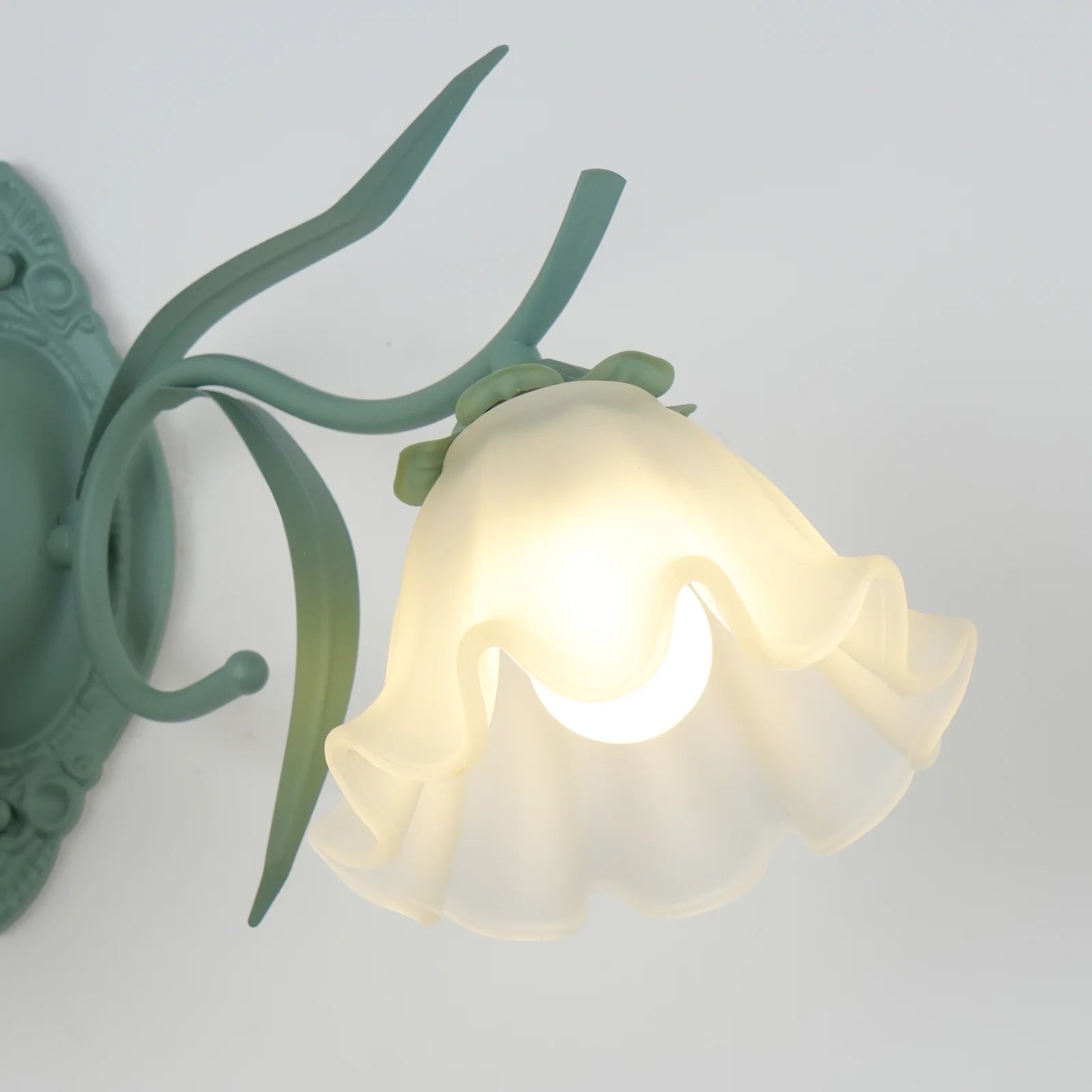 Carins Moderne Chalet Fleur Métal Applique Murale Chambre à Coucher Couloir Salle de Bain