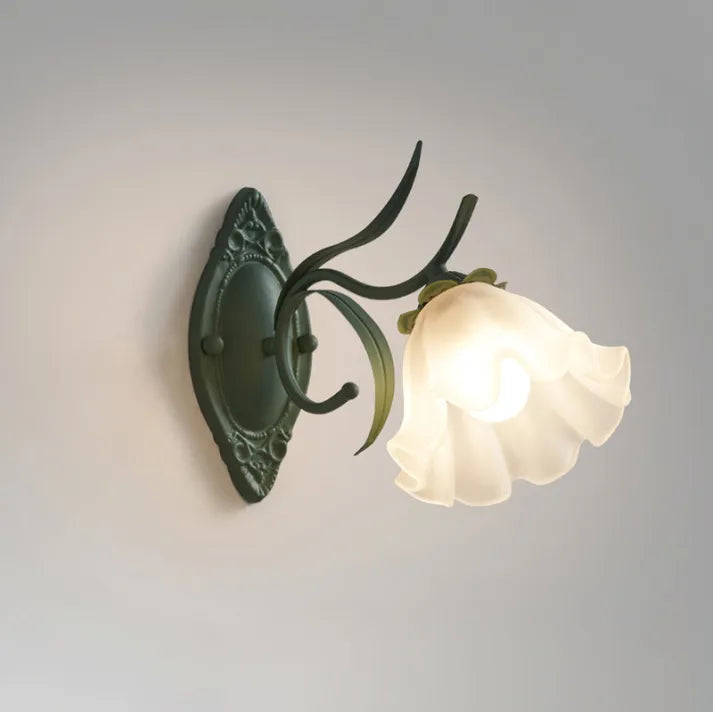 Wall Light Lily Design Iron & Acrylic - FLUXAR | Serene Light