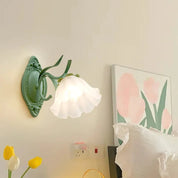 Wall Light Lily Design Iron & Acrylic - FLUXAR | Serene Light