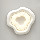 Quinn Unusual White Cream Color Roses Ceiling Lamp Dining Room