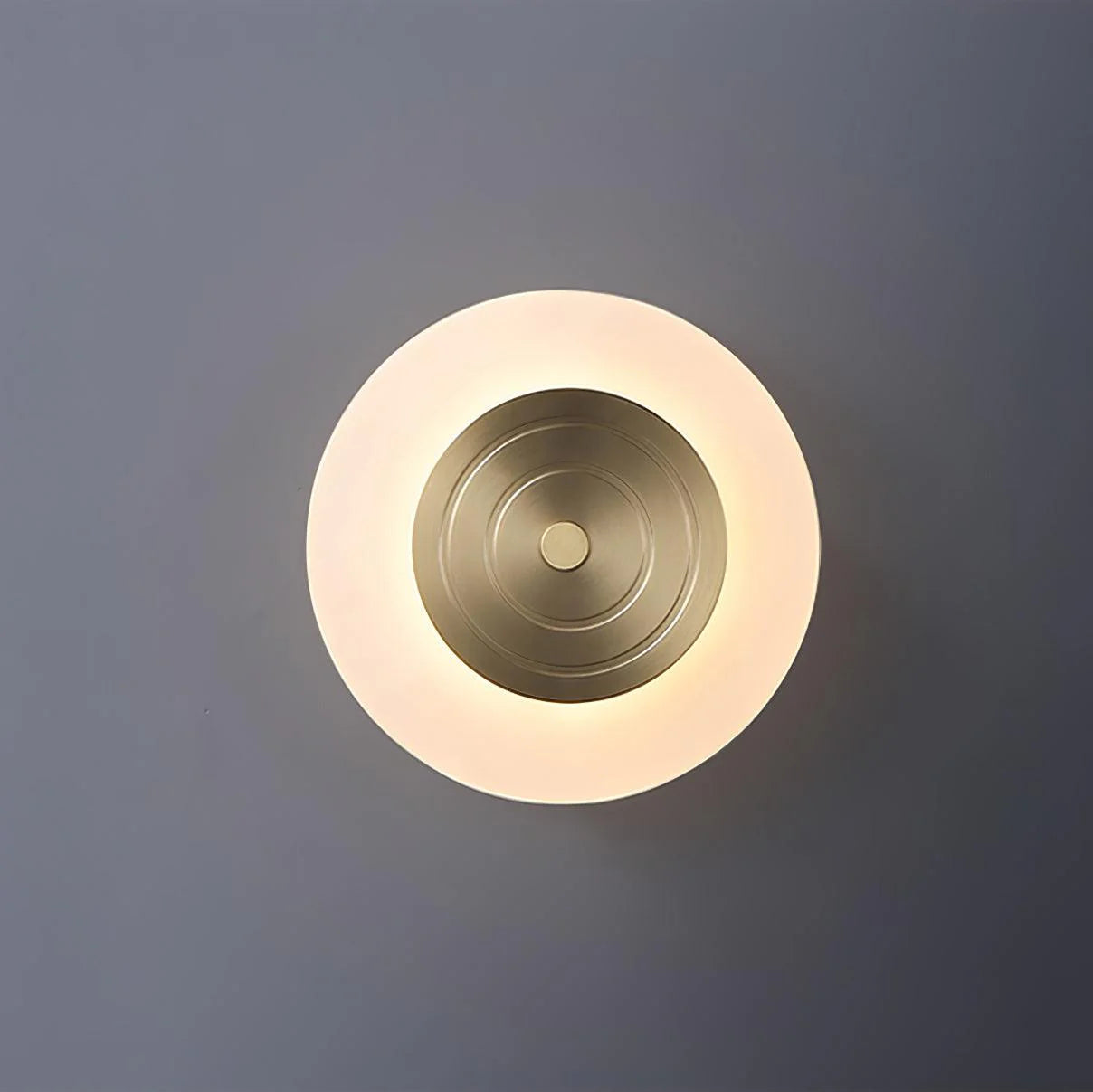 Orr Minimalism Round Moon Wall Lamp Dining Room Bedroom