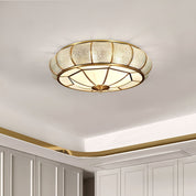Ceiling Light Brass Textured - CELSTA | Elegant Ambiance
