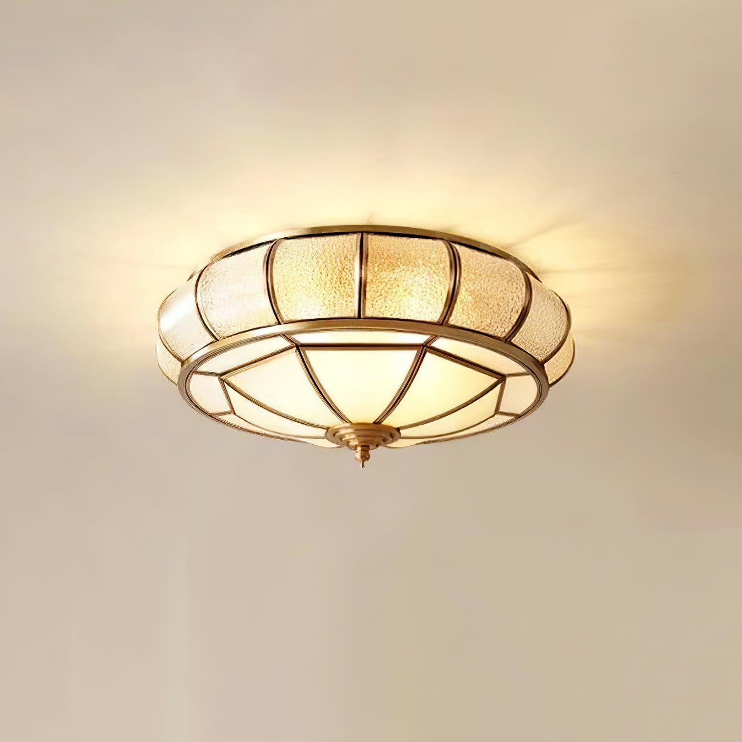 Ceiling Light Brass Textured - CELSTA | Elegant Ambiance
