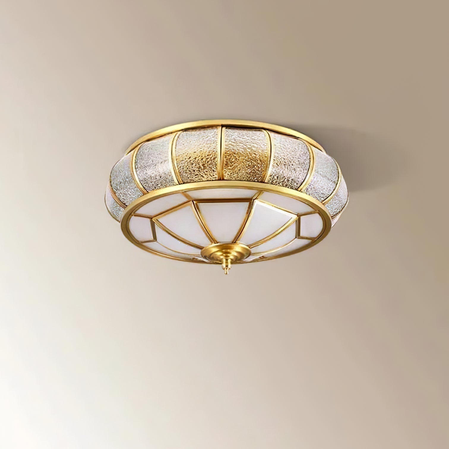 Ceiling Light Brass Textured - CELSTA | Elegant Ambiance