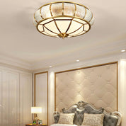 Ceiling Light Brass Textured - CELSTA | Elegant Ambiance