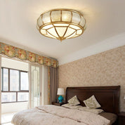 Ceiling Light Brass Textured - CELSTA | Elegant Ambiance