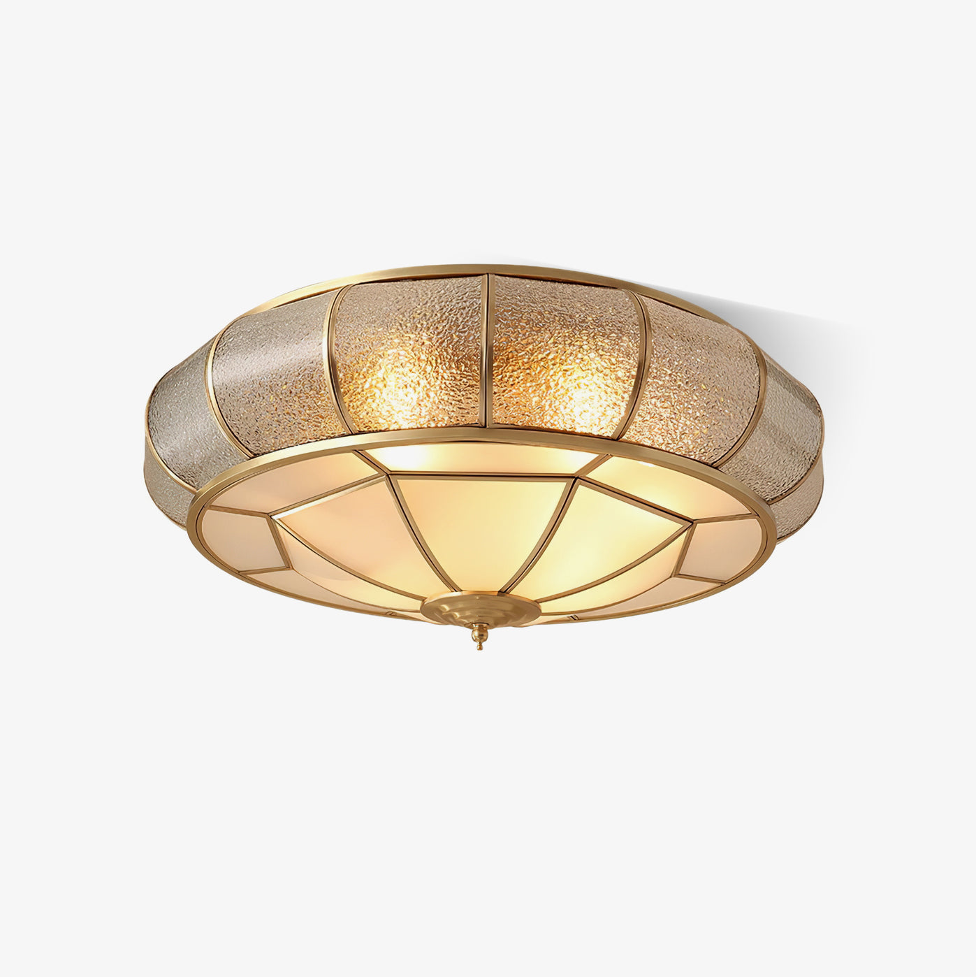 Ceiling Light Brass Textured - CELSTA | Elegant Ambiance